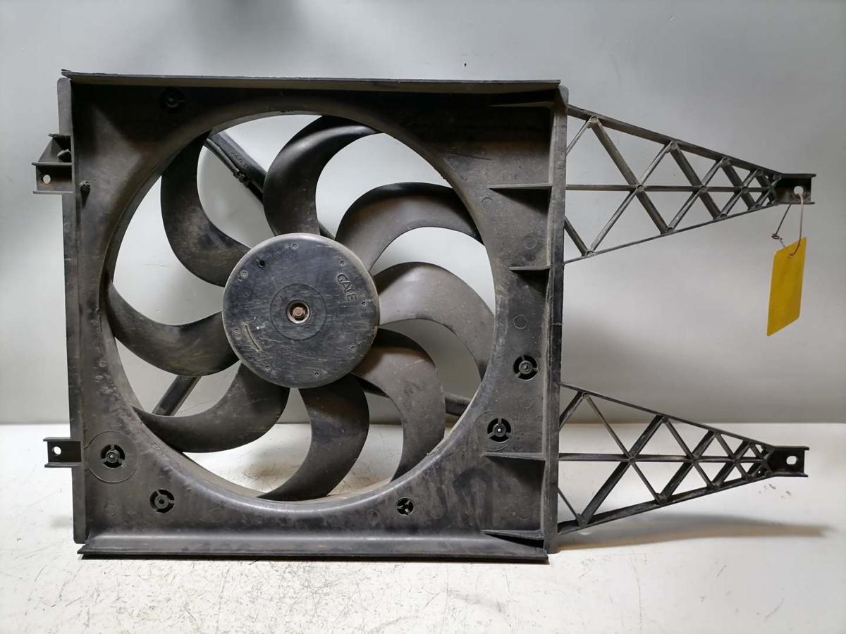 Skoda Fabia 2 Bj.2008 original Elektrol&uuml;fter L&uuml;ftermotor K&uuml;hler 1,4 63KW